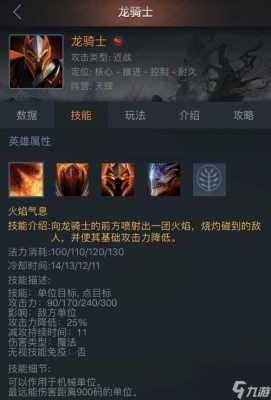 dota2龙骑士出装的简单介绍